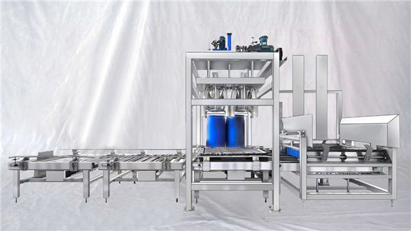 Seri ESDF Customizable 100-1000L Mesin Pengisian Otomatis Drum Ageng