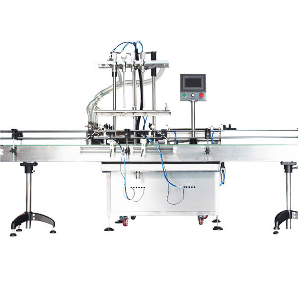 Otomatis 8, 10, 12 Heavy Lotion Piston Fining Machine / Pengisi